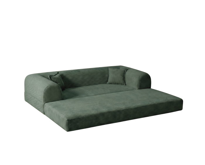 Atelier Del Sofa Legom Eco - Green Sofá-cama de 3 plazas